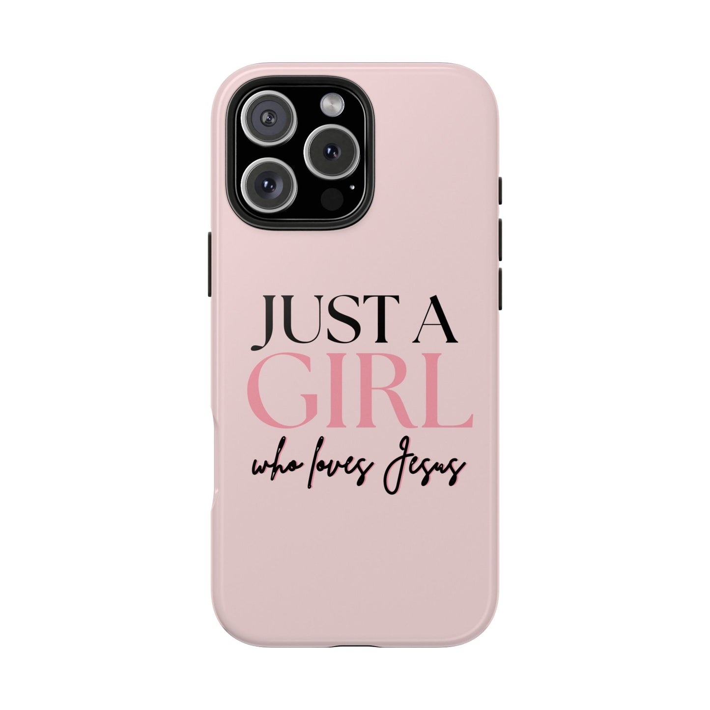 Just A Girl Trendy Phone Case