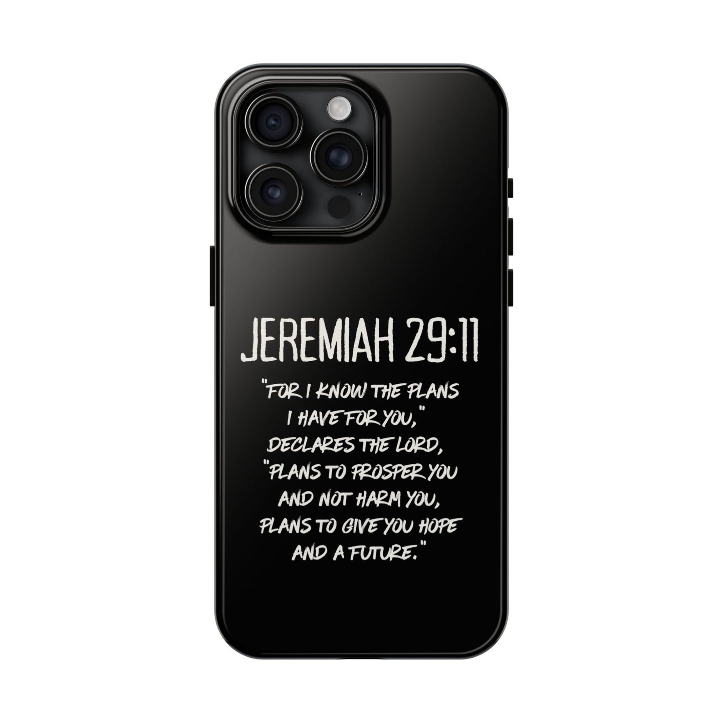 Jeremiah 29:11 Bible Verse Phone Case