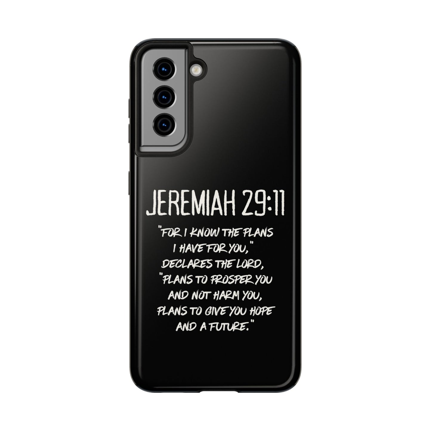 Jeremiah 29:11 Bible Verse Phone Case