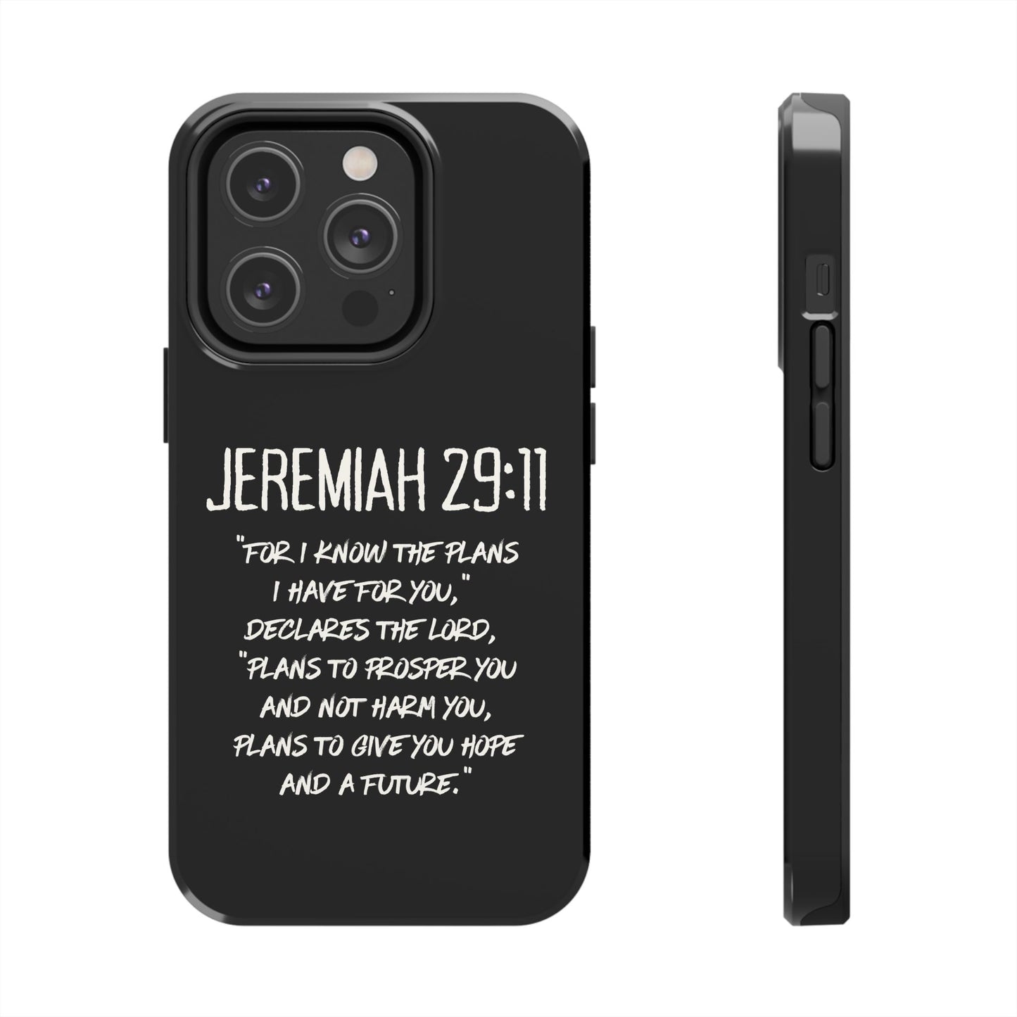 Jeremiah 29:11 Bible Verse Phone Case