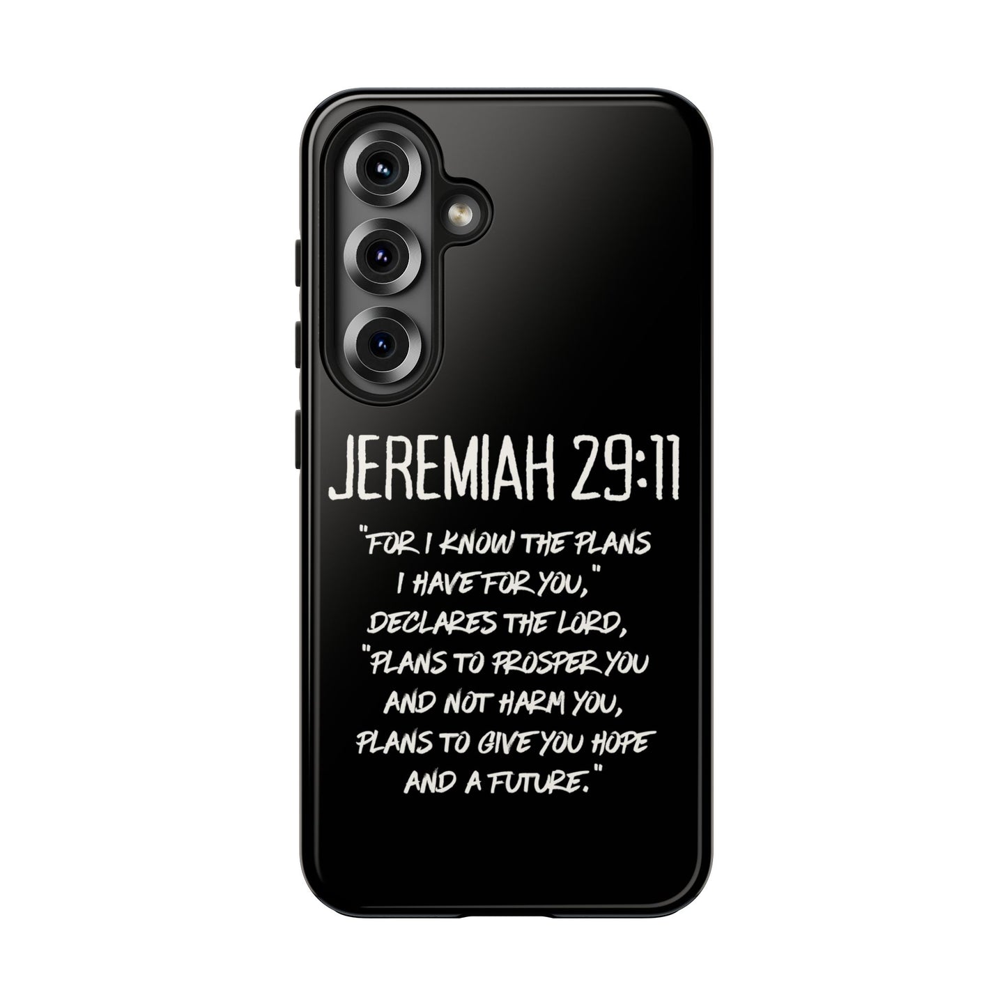Jeremiah 29:11 Bible Verse Phone Case