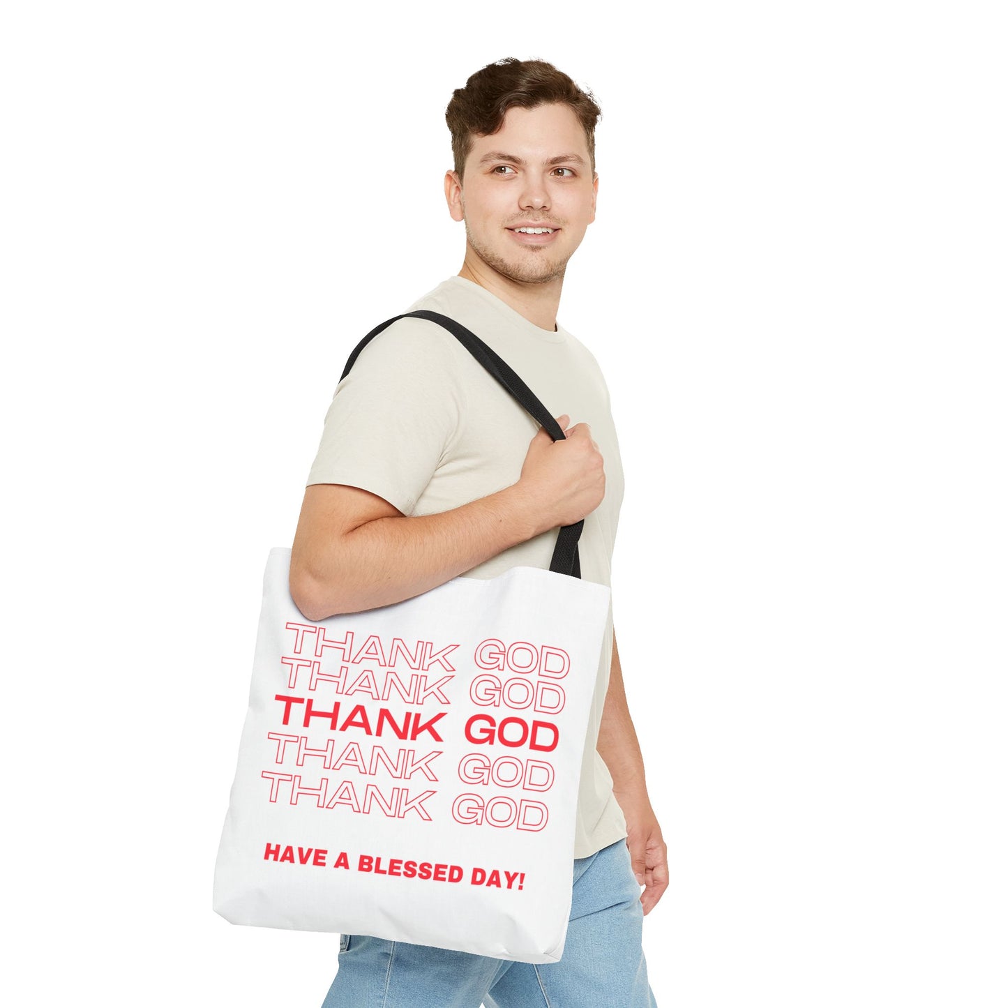 Thank God Tote Bag