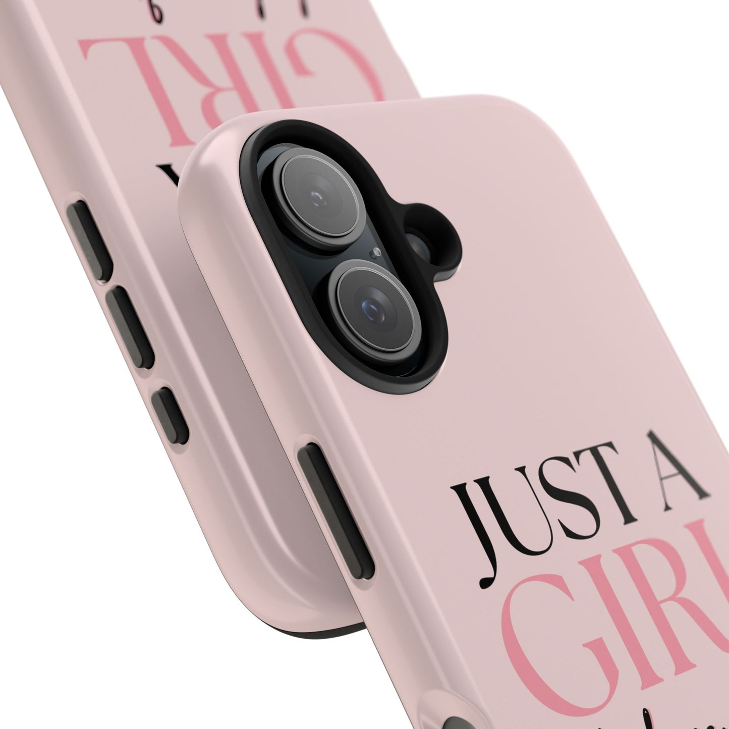 Just A Girl Trendy Phone Case