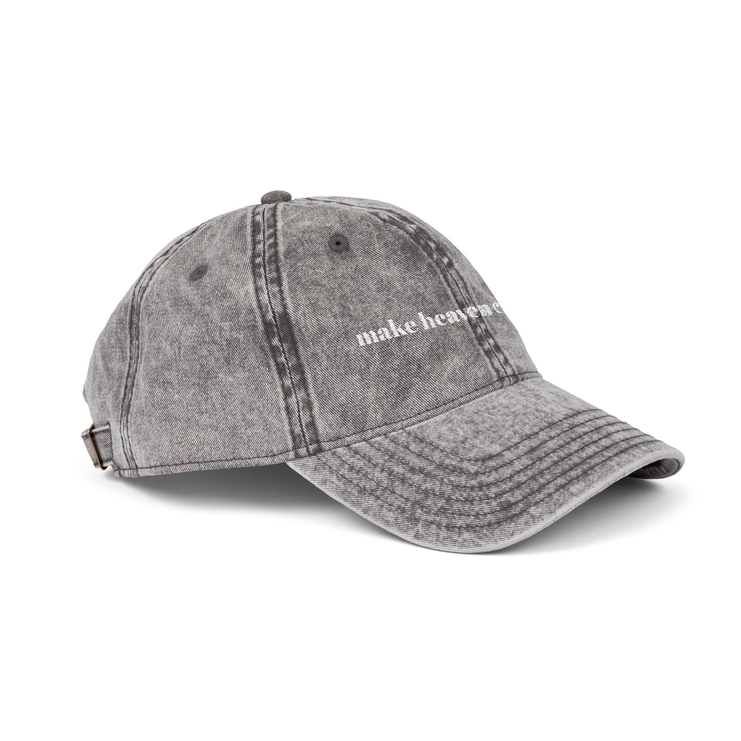 Make Heaven Crowded Cap