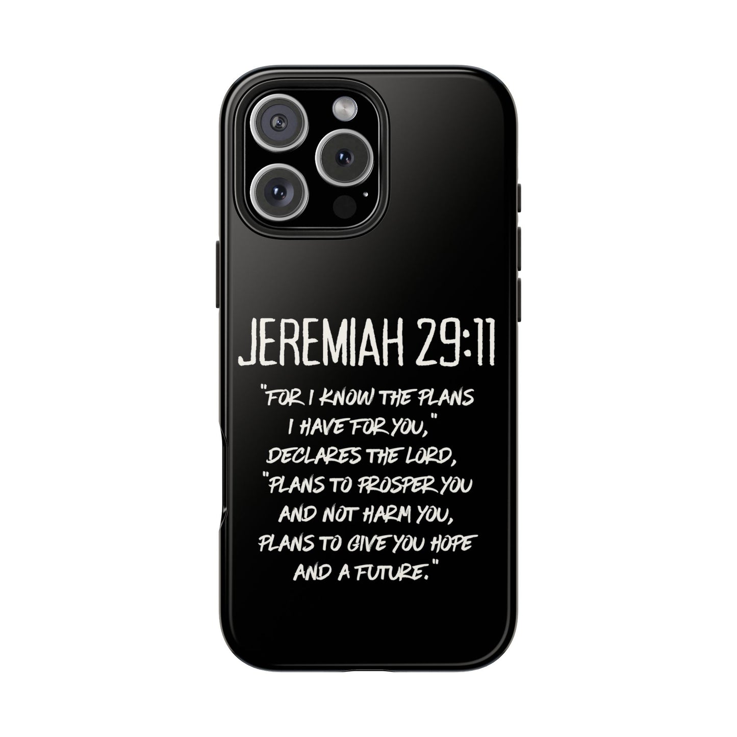 Jeremiah 29:11 Bible Verse Phone Case