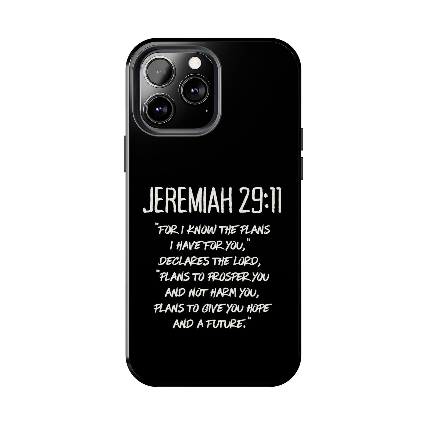 Jeremiah 29:11 Bible Verse Phone Case