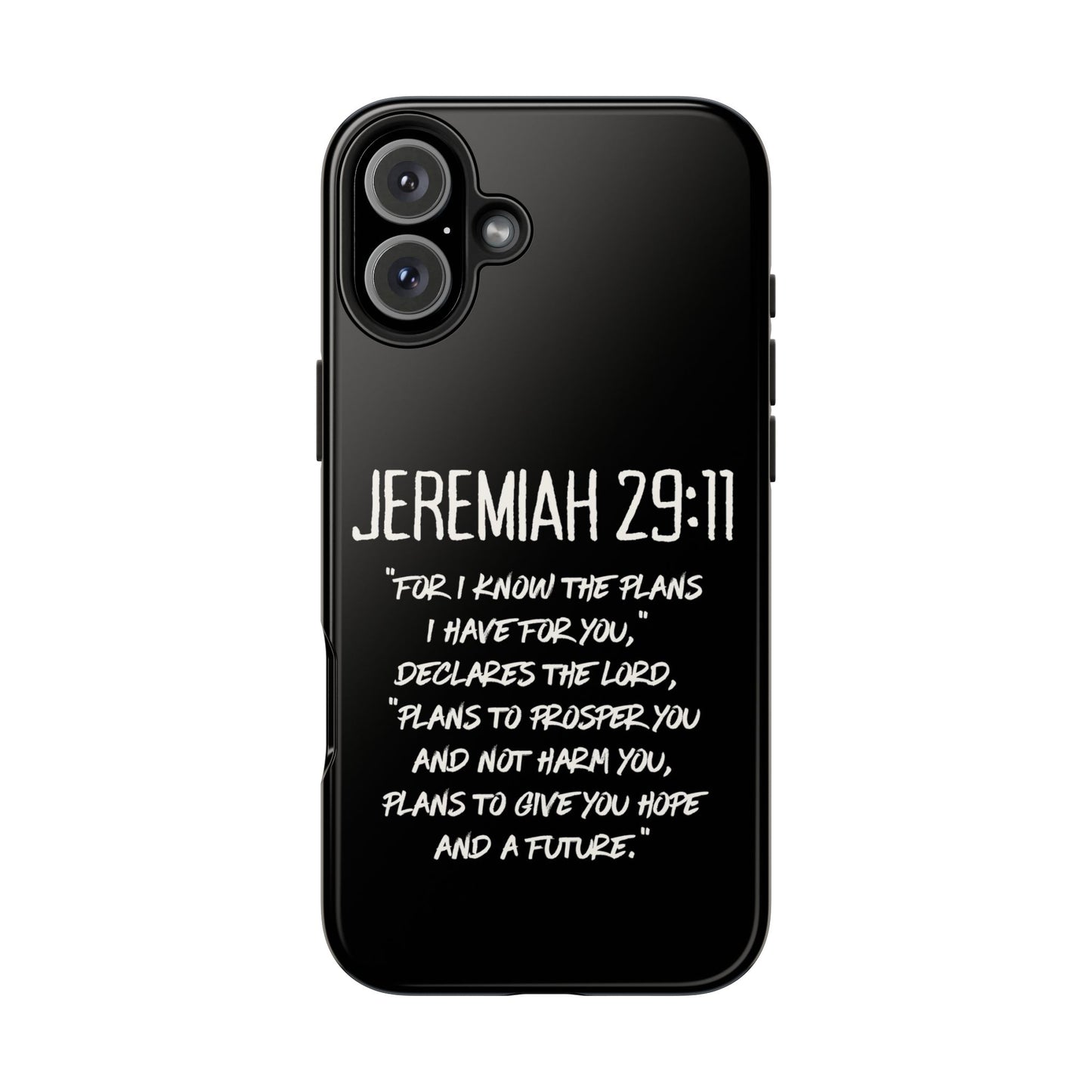 Jeremiah 29:11 Bible Verse Phone Case