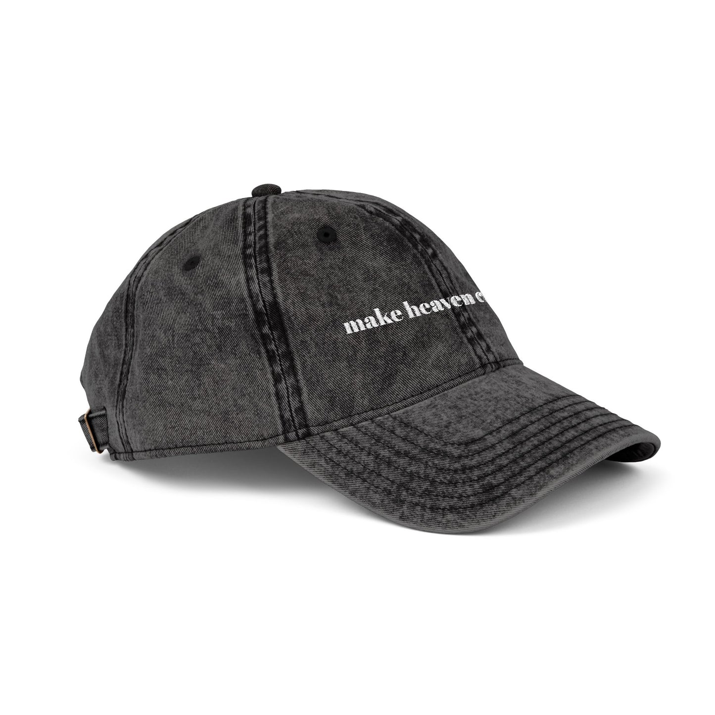 Make Heaven Crowded Cap