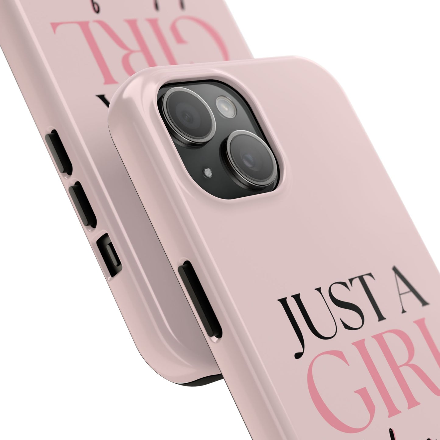 Just A Girl Trendy Phone Case