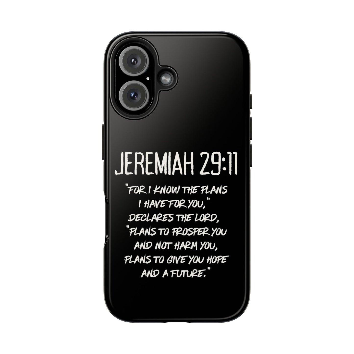 Jeremiah 29:11 Bible Verse Phone Case