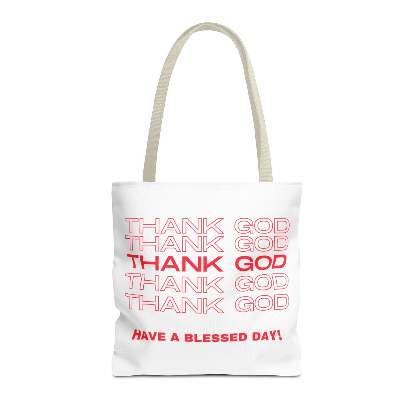 Thank God Tote Bag