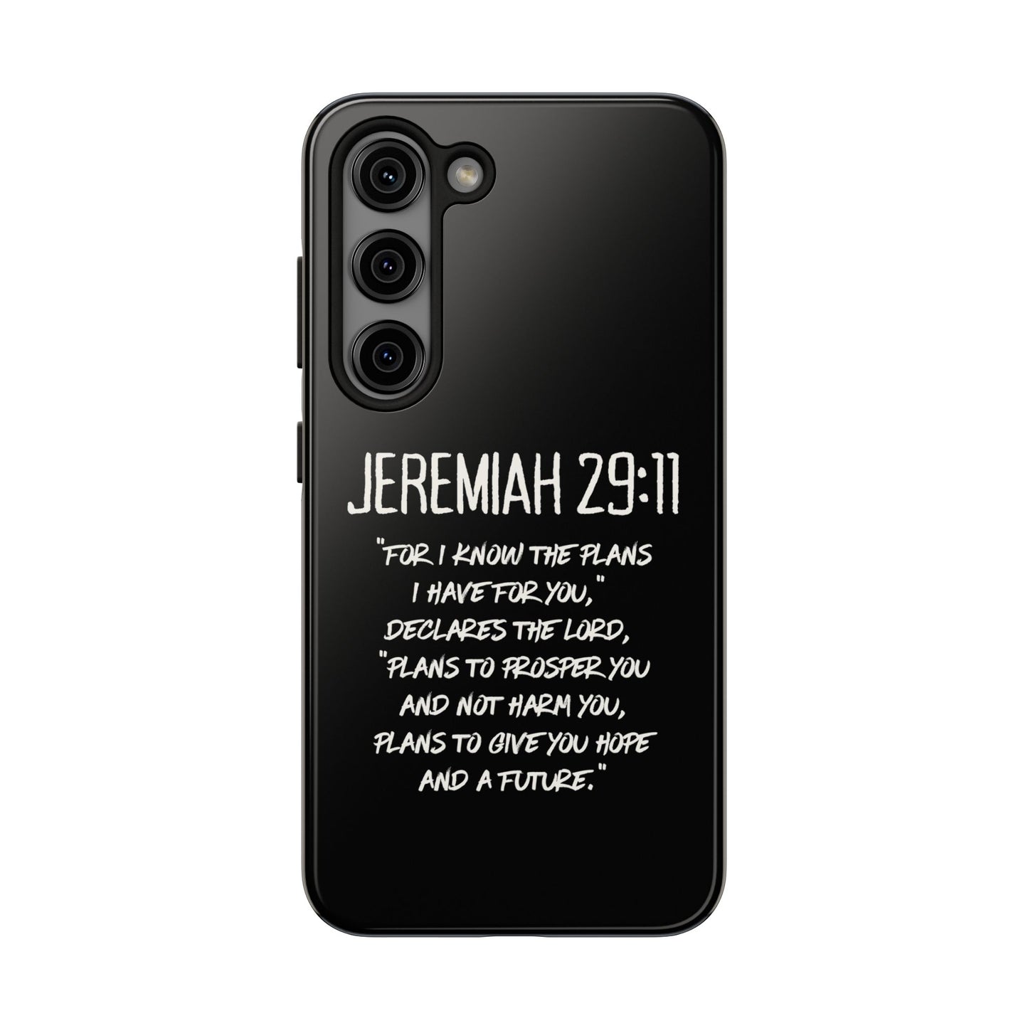 Jeremiah 29:11 Bible Verse Phone Case
