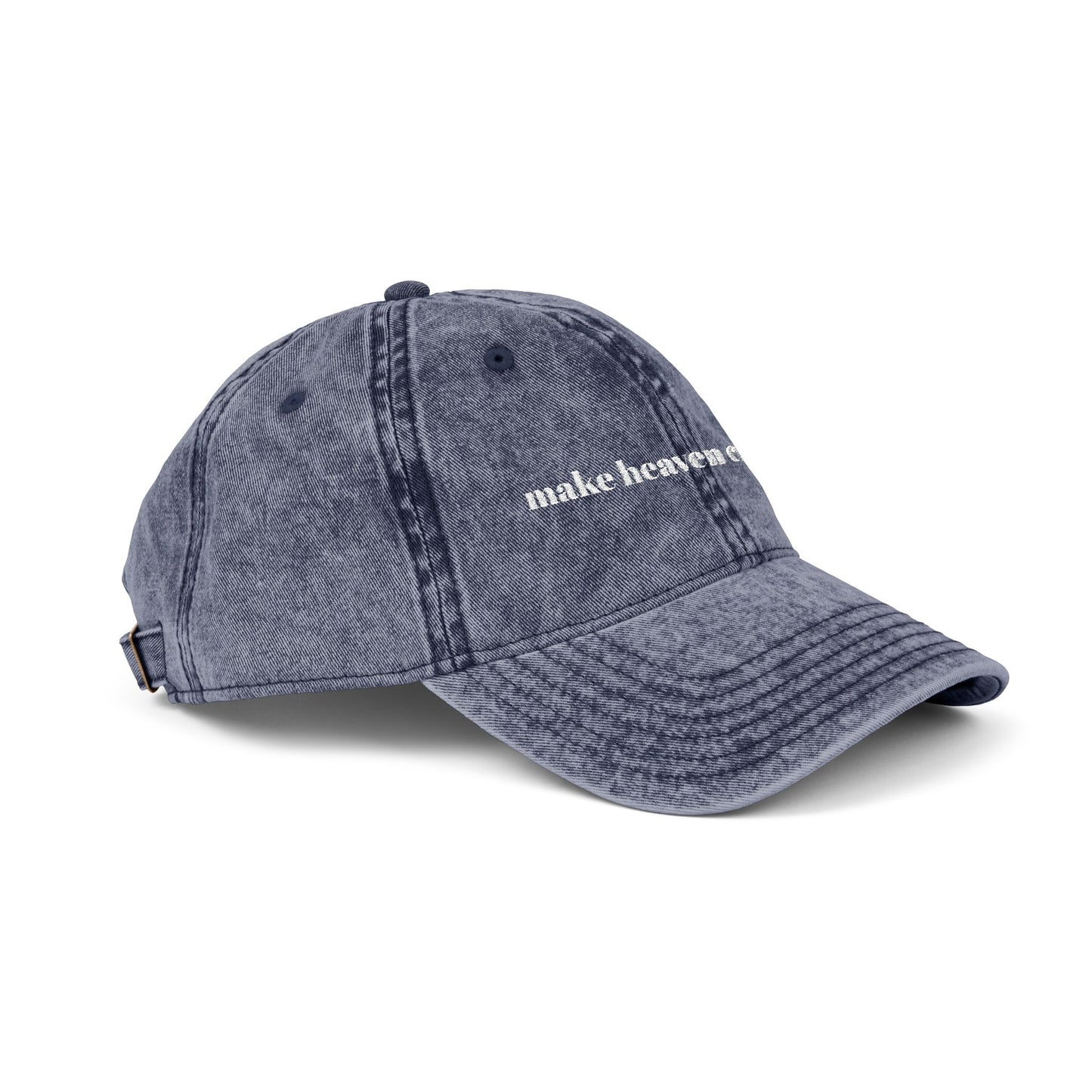 Make Heaven Crowded Cap