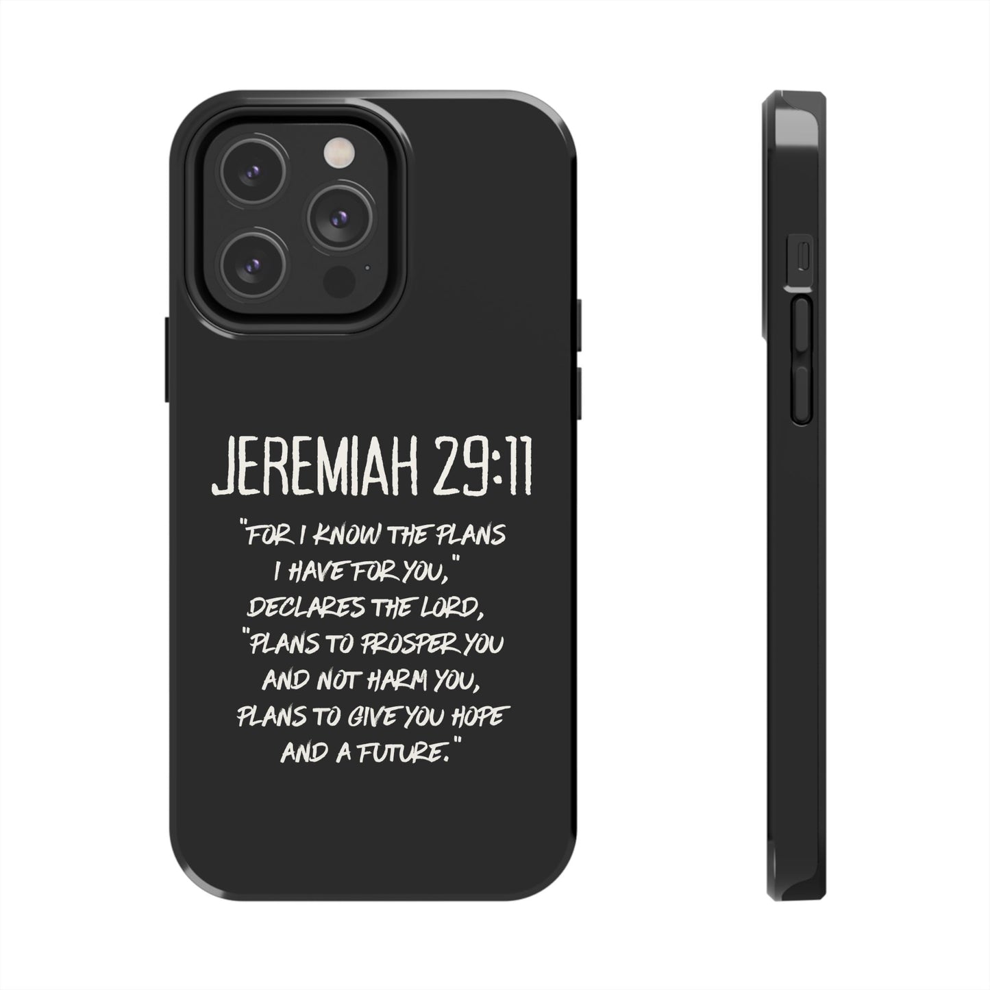 Jeremiah 29:11 Bible Verse Phone Case