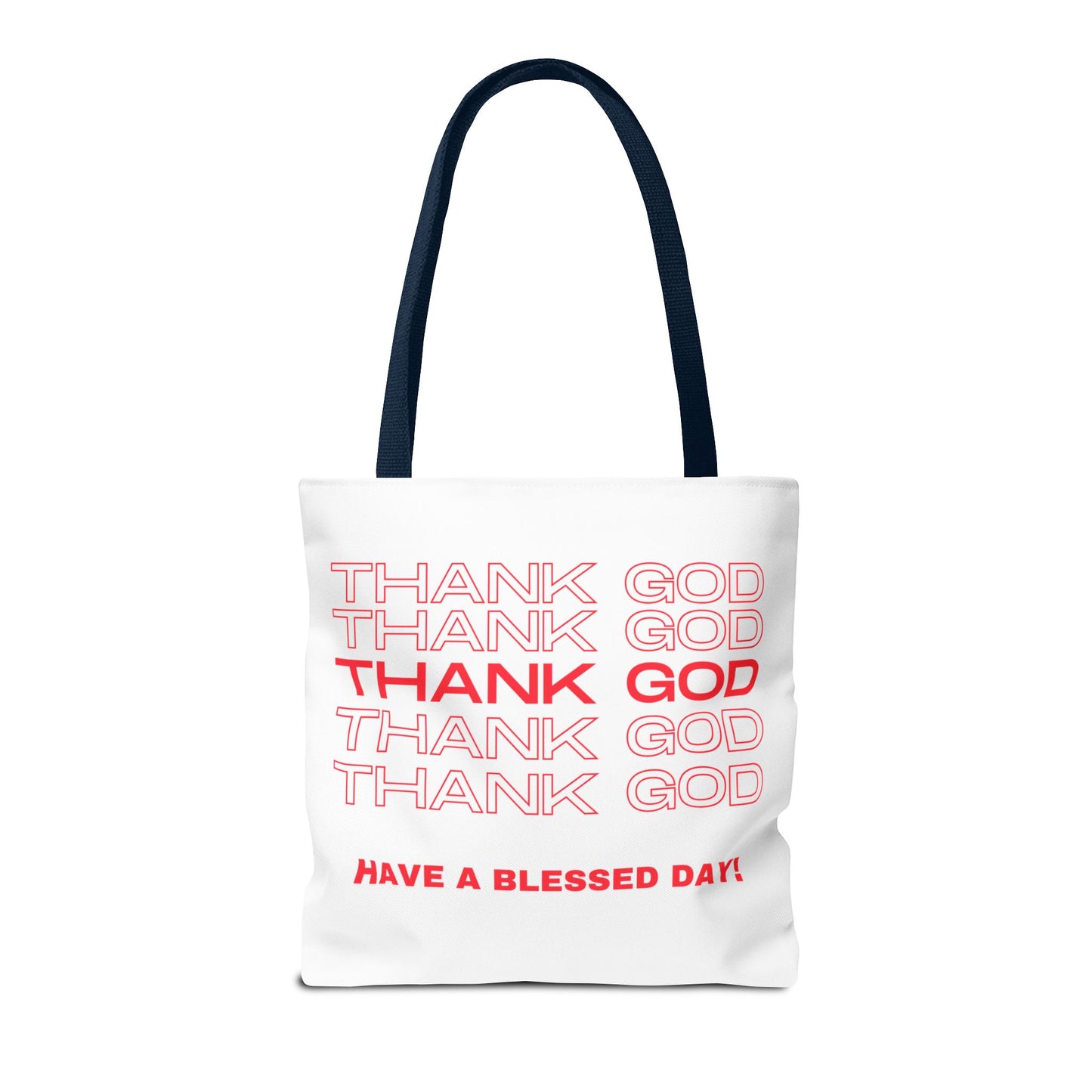 Thank God Tote Bag