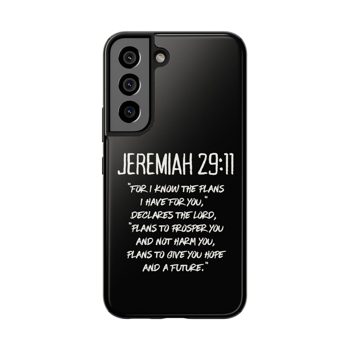Jeremiah 29:11 Bible Verse Phone Case