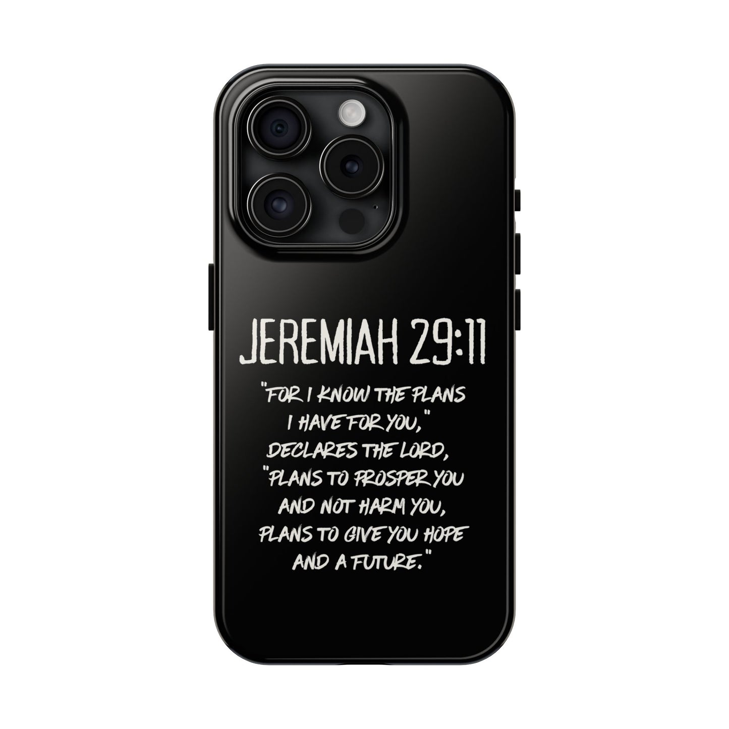 Jeremiah 29:11 Bible Verse Phone Case