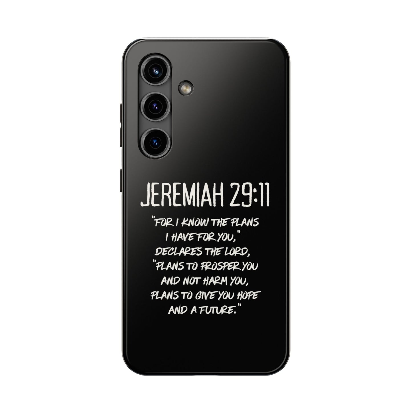 Jeremiah 29:11 Bible Verse Phone Case