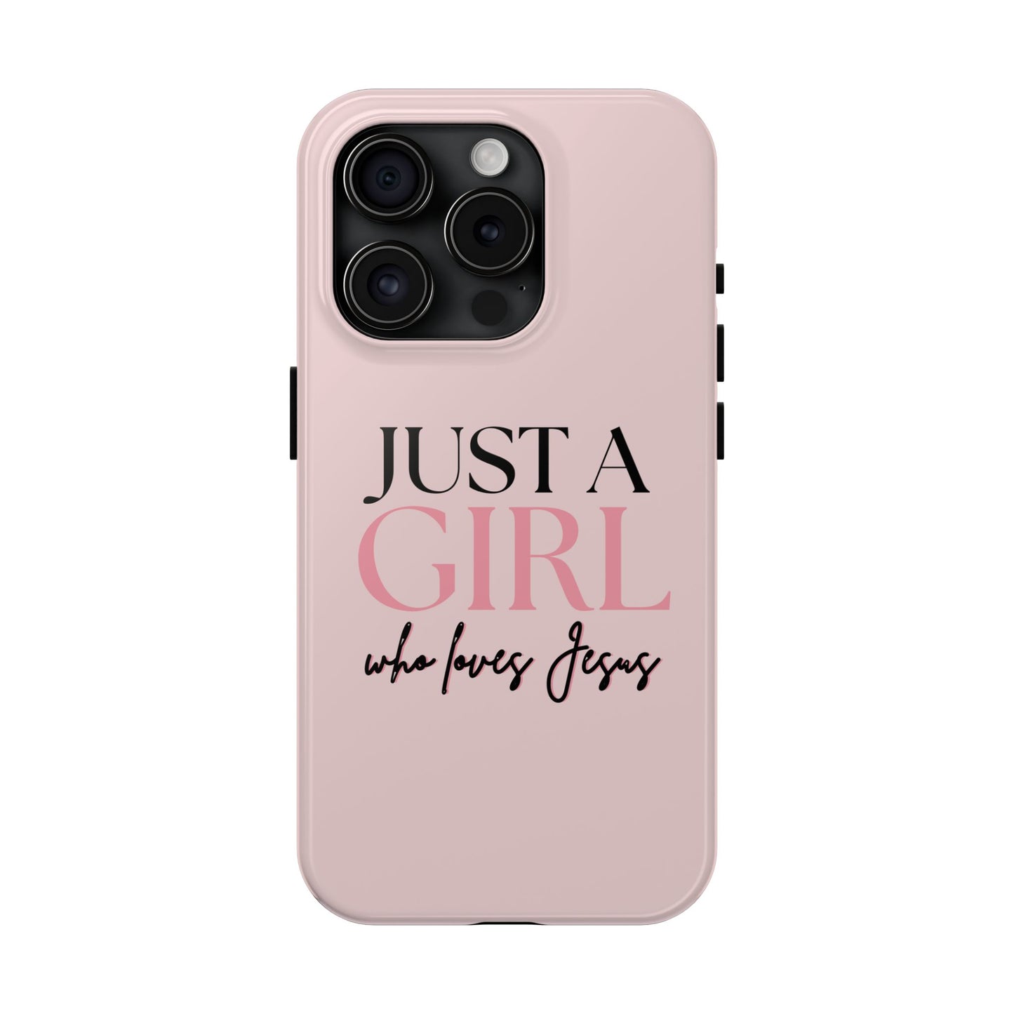 Just A Girl Trendy Phone Case