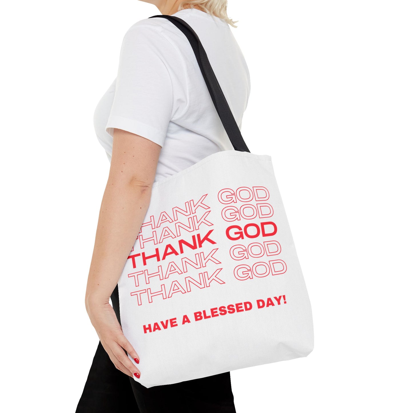 Thank God Tote Bag