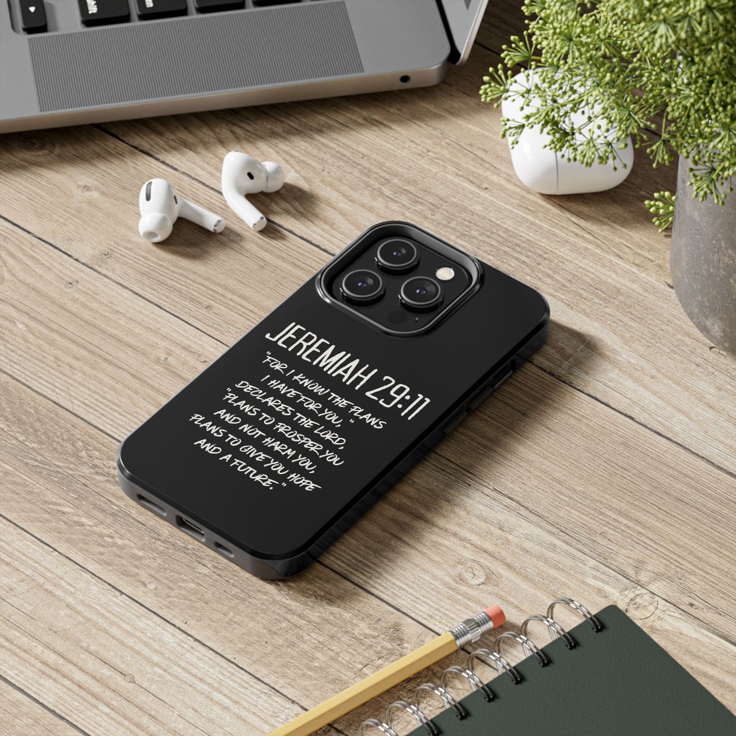 Jeremiah 29:11 Bible Verse Phone Case