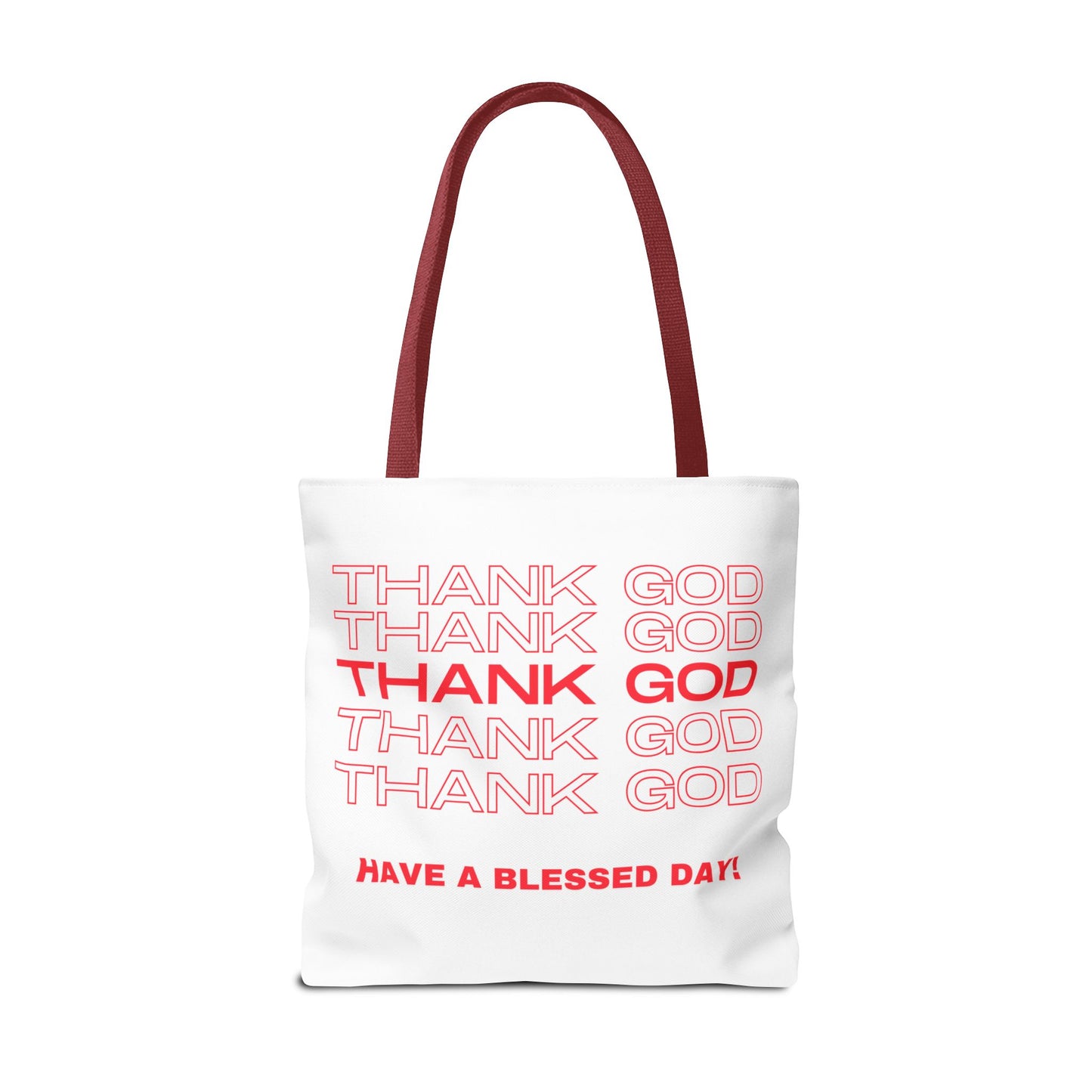 Thank God Tote Bag