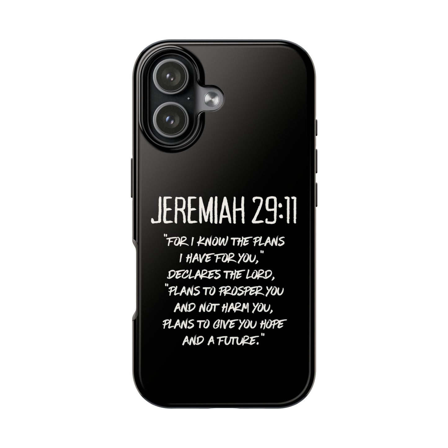 Jeremiah 29:11 Bible Verse Phone Case