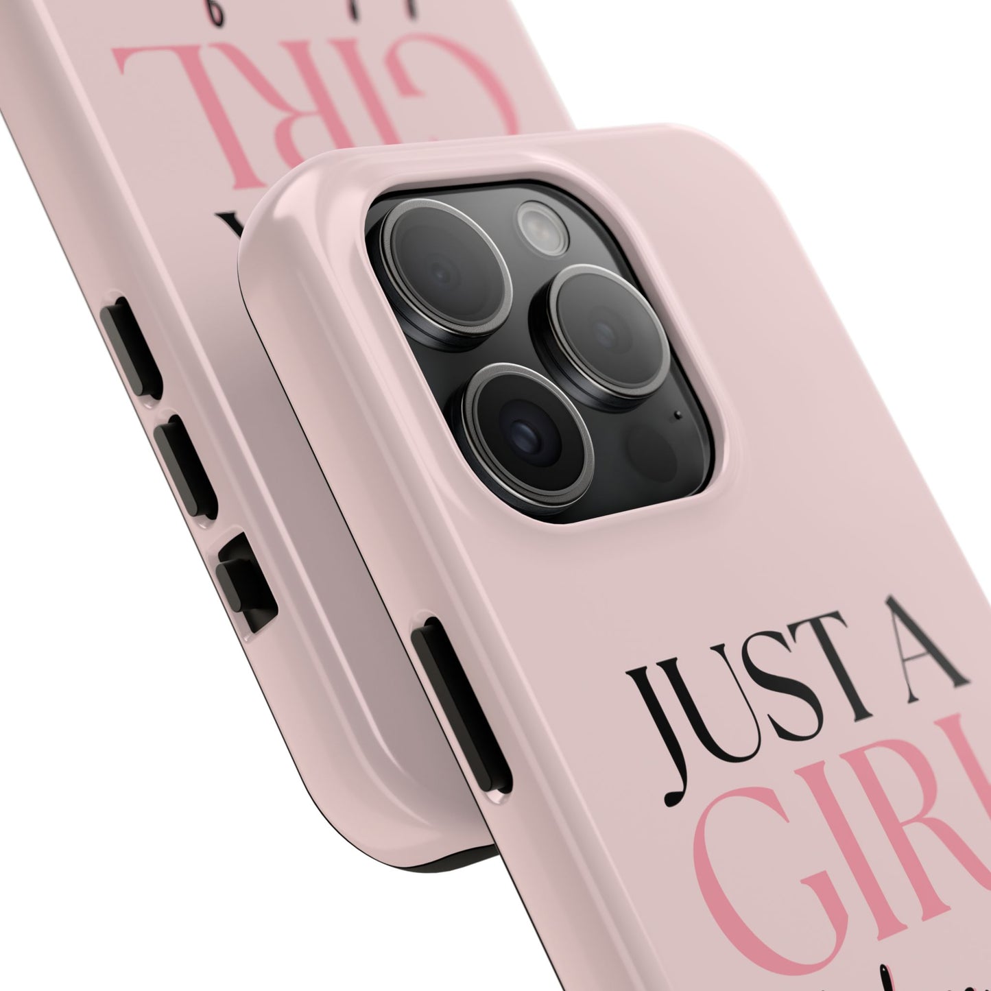 Just A Girl Trendy Phone Case