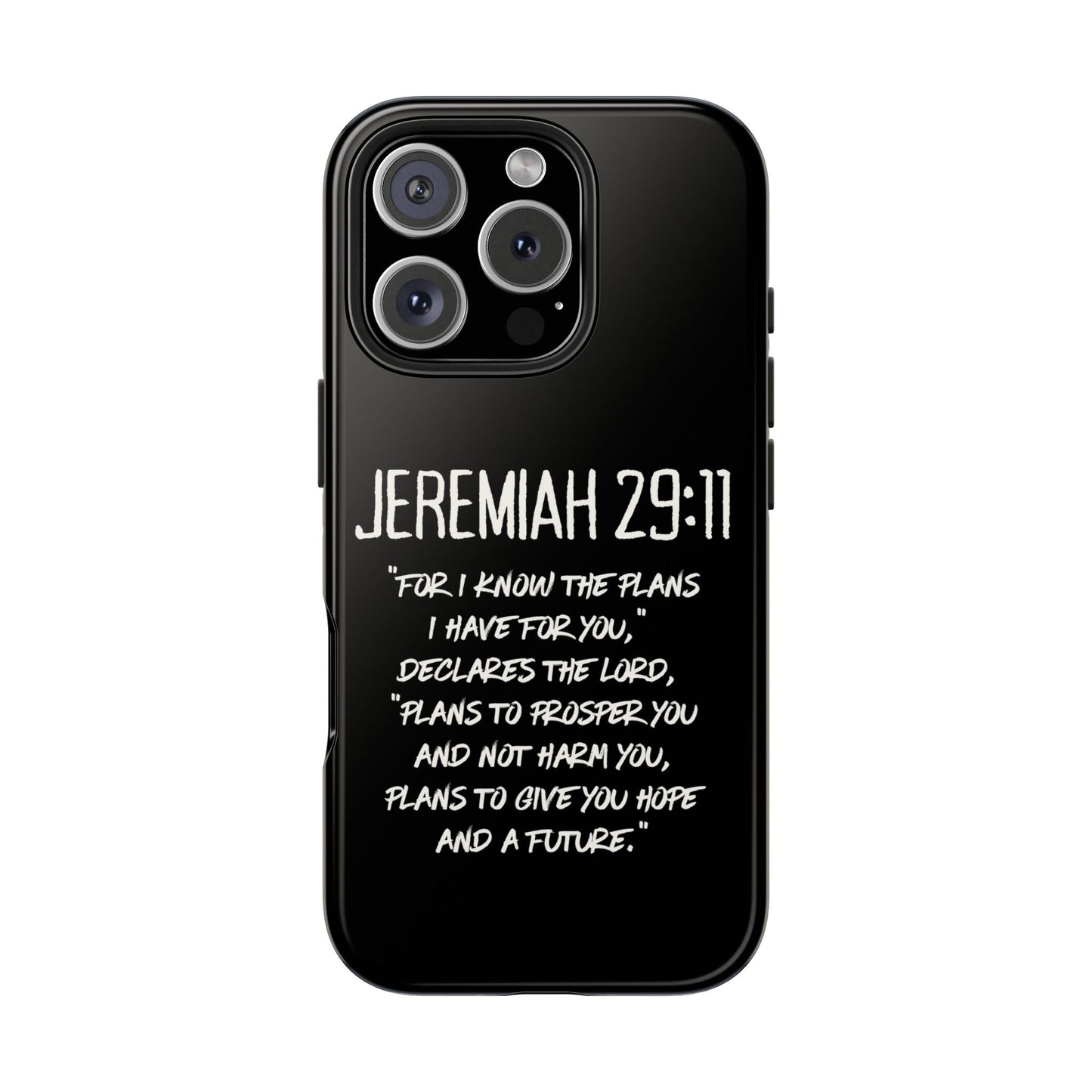Jeremiah 29:11 Bible Verse Phone Case