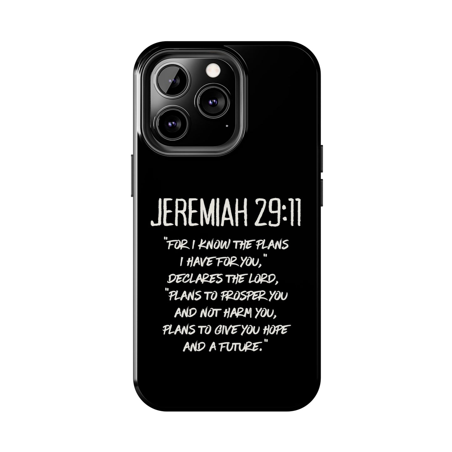Jeremiah 29:11 Bible Verse Phone Case