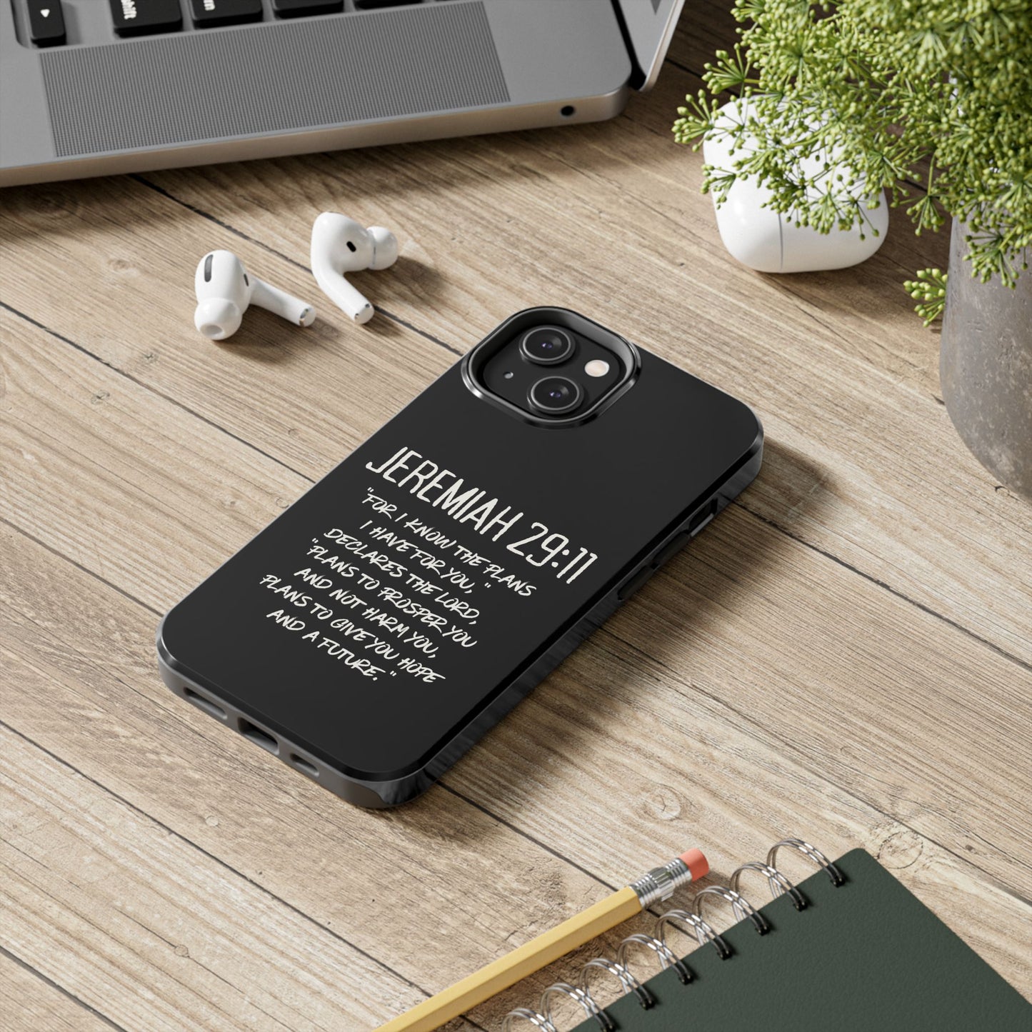 Jeremiah 29:11 Bible Verse Phone Case