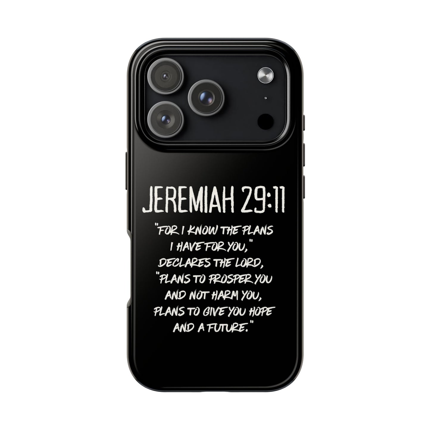Jeremiah 29:11 Bible Verse Phone Case