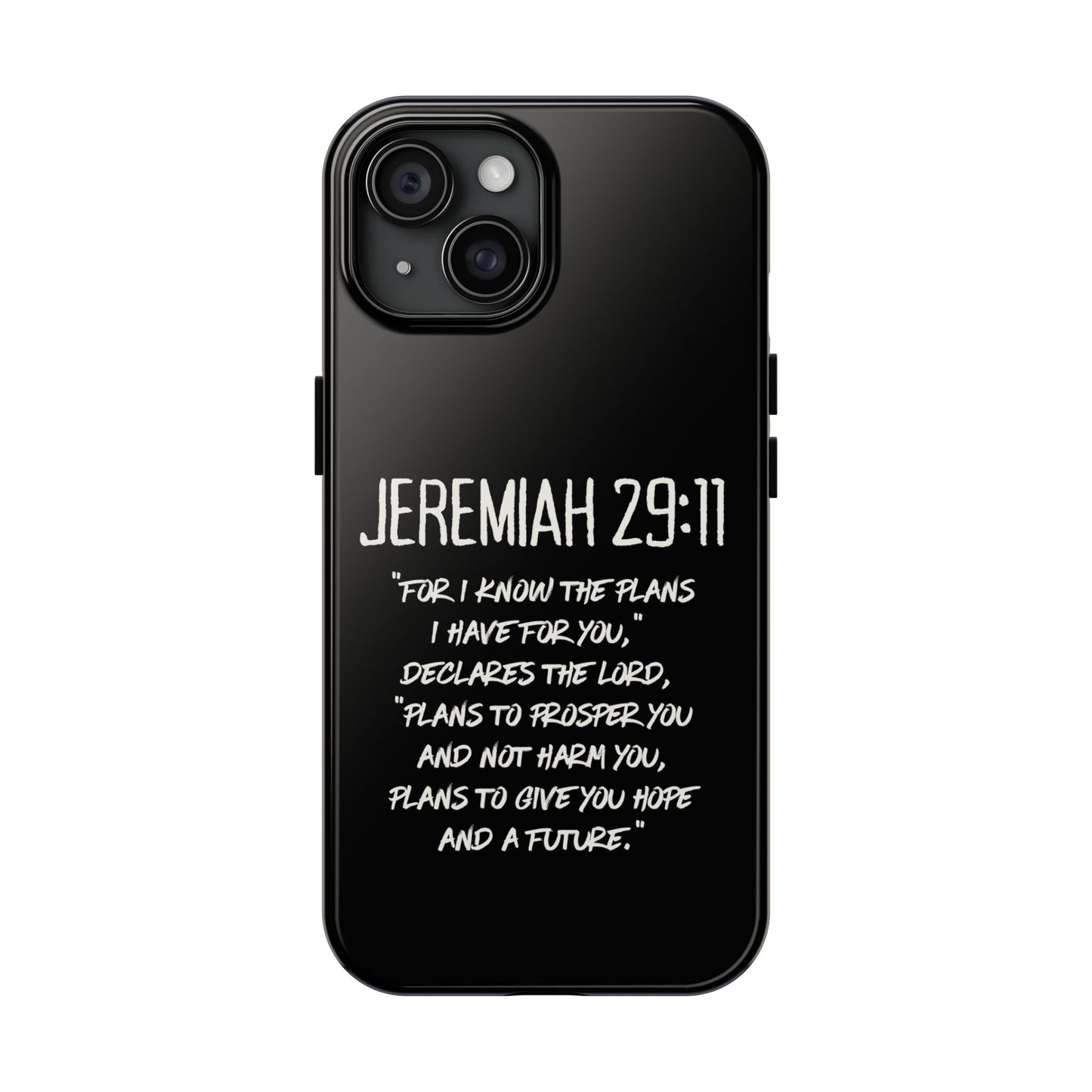 Jeremiah 29:11 Bible Verse Phone Case