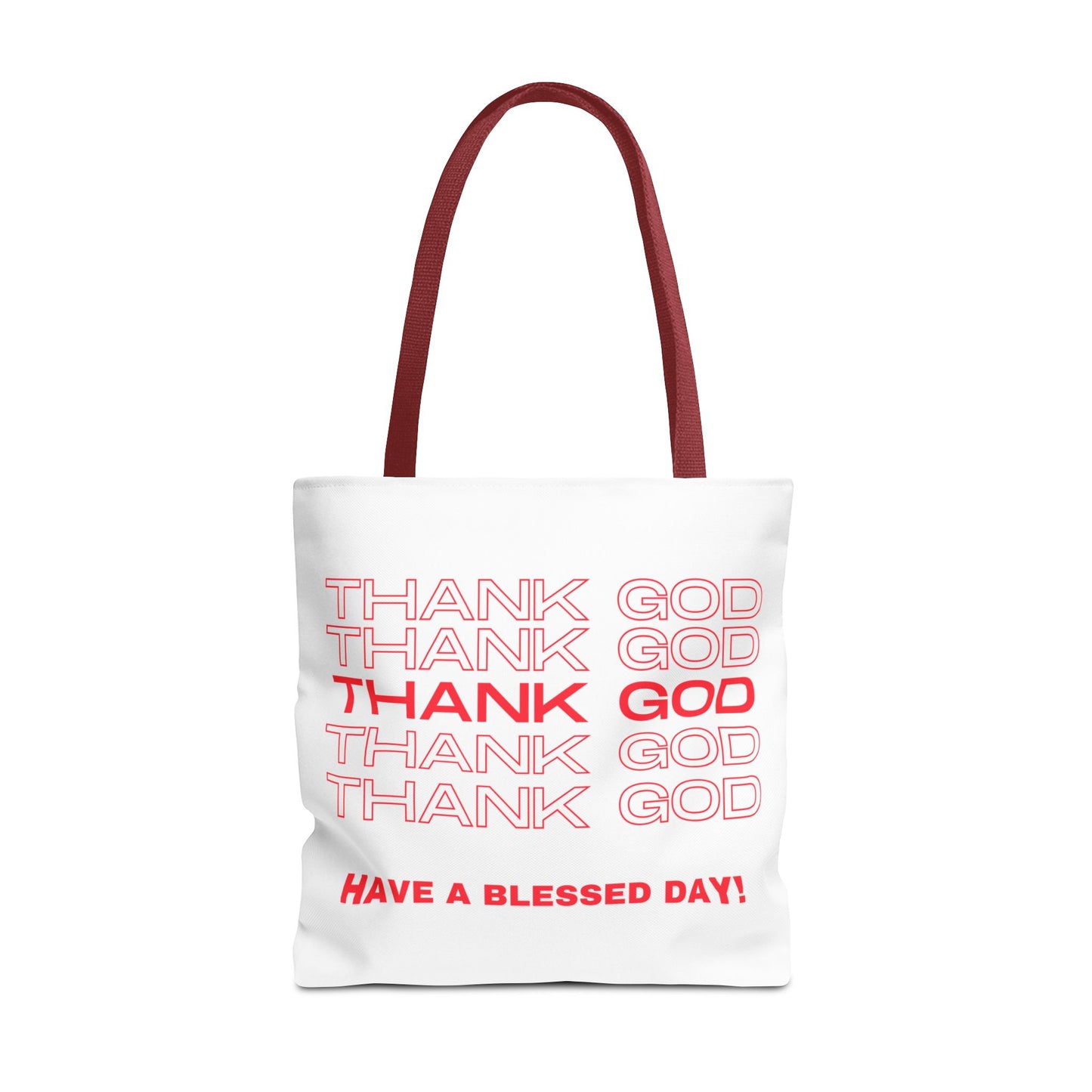 Thank God Tote Bag