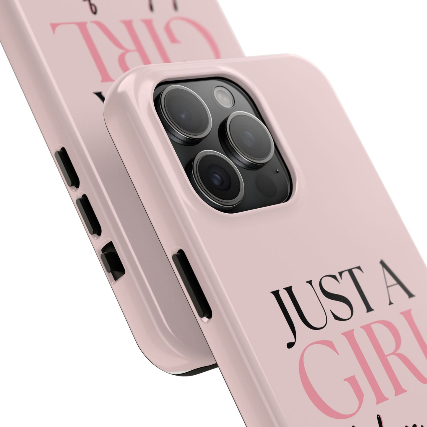 Just A Girl Trendy Phone Case