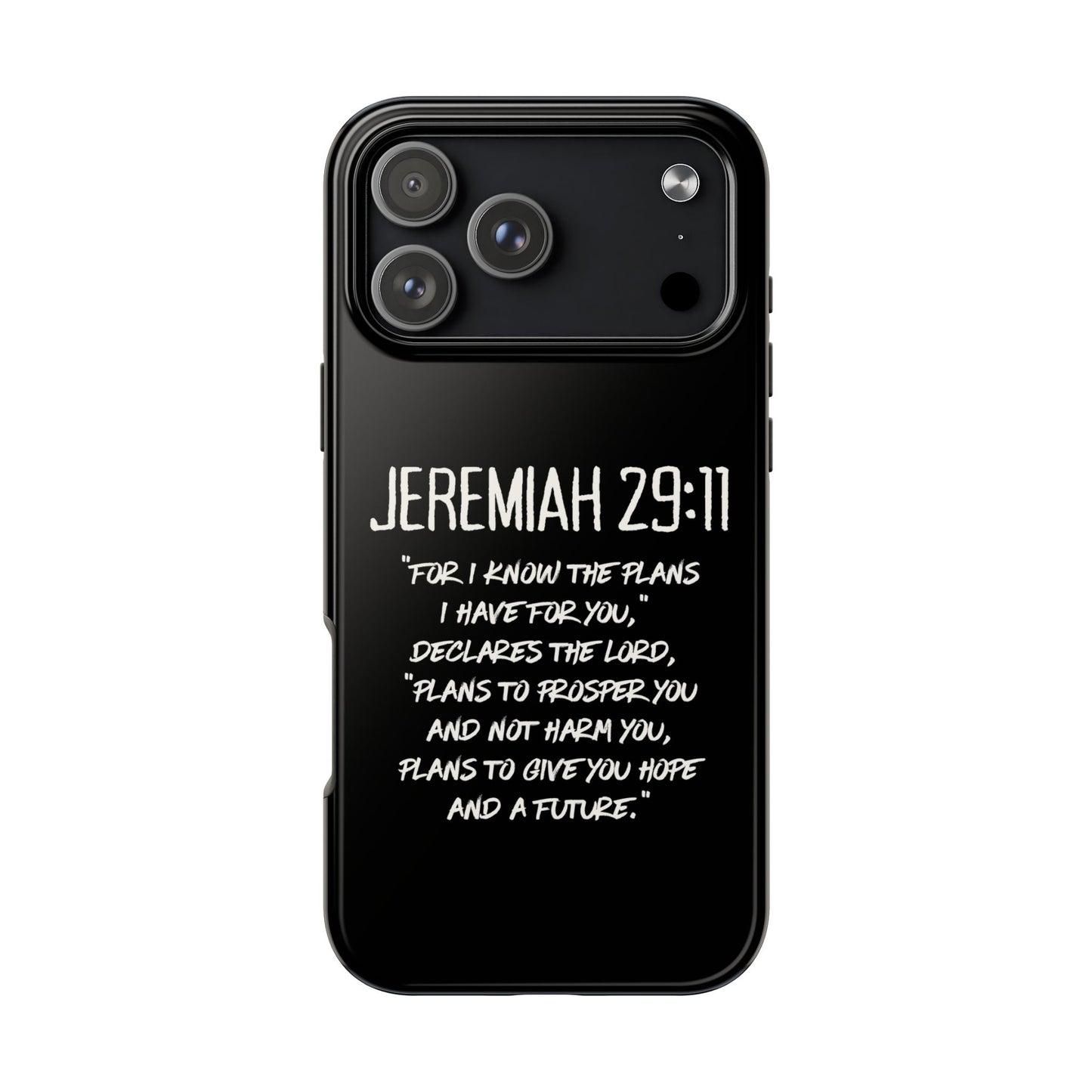 Jeremiah 29:11 Bible Verse Phone Case