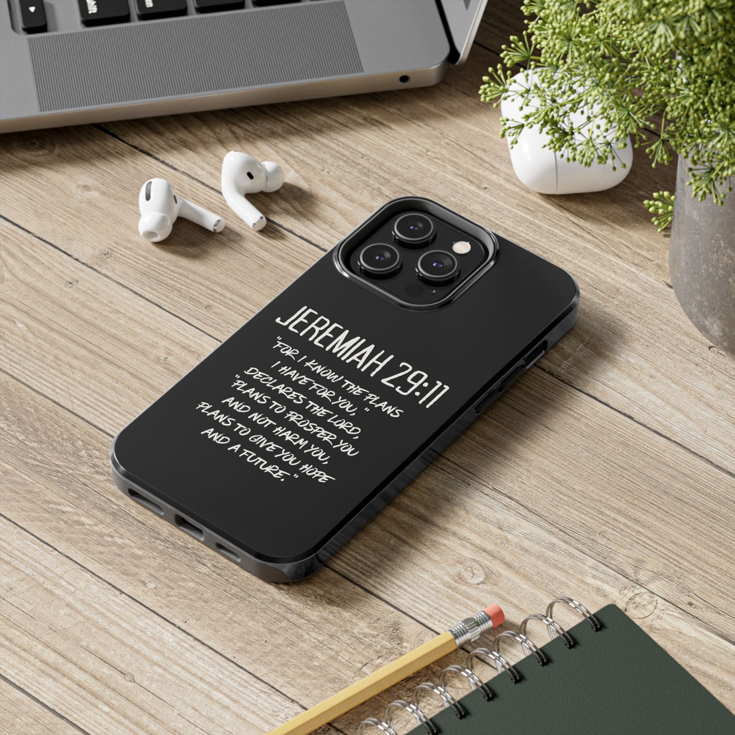 Jeremiah 29:11 Bible Verse Phone Case