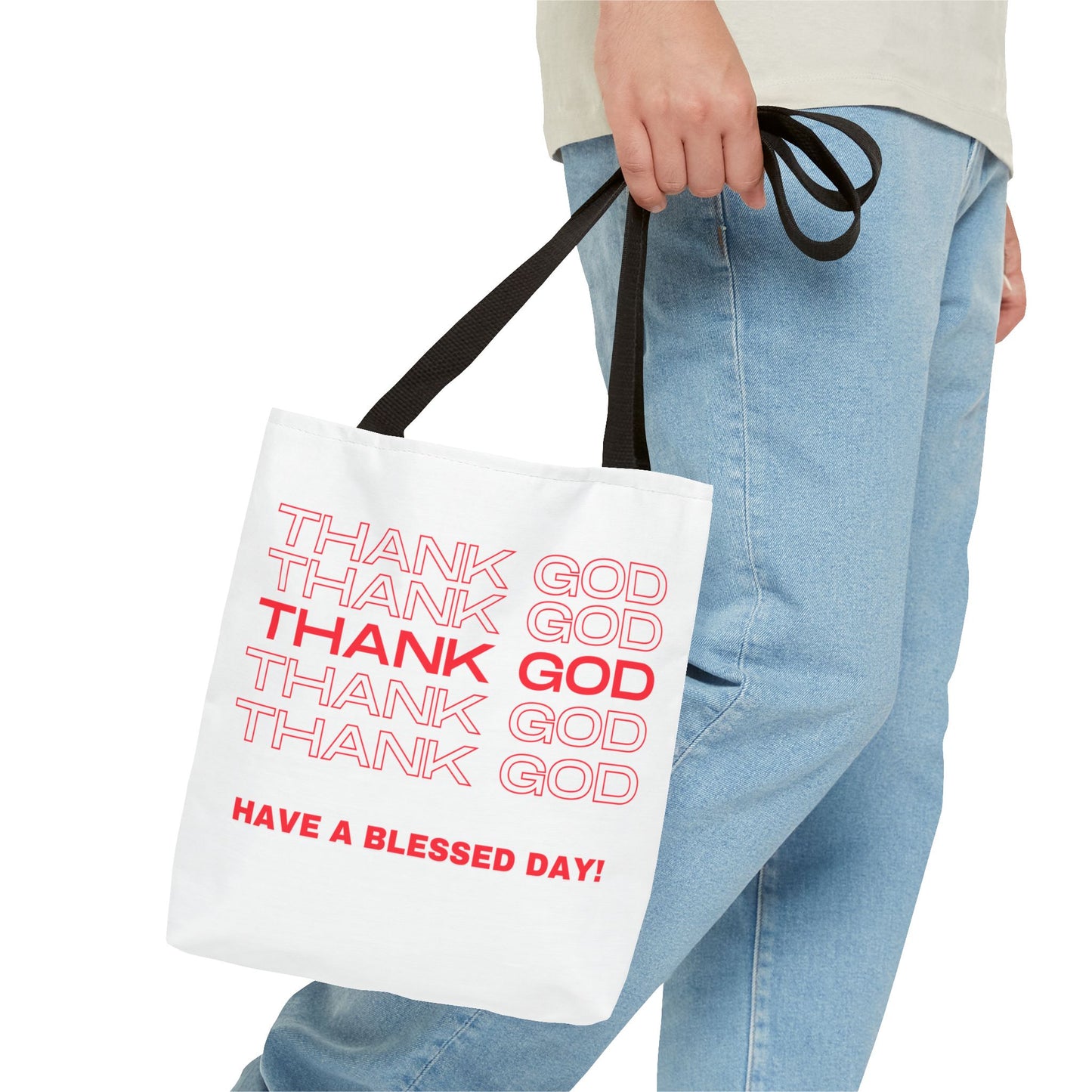 Thank God Tote Bag