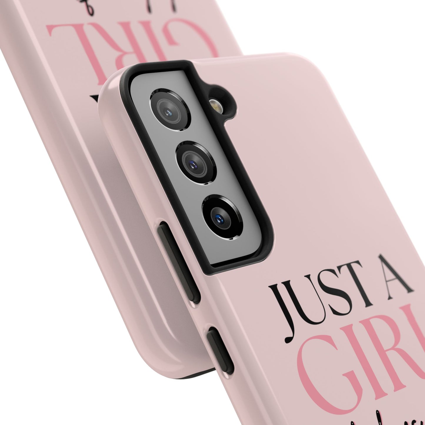 Just A Girl Trendy Phone Case
