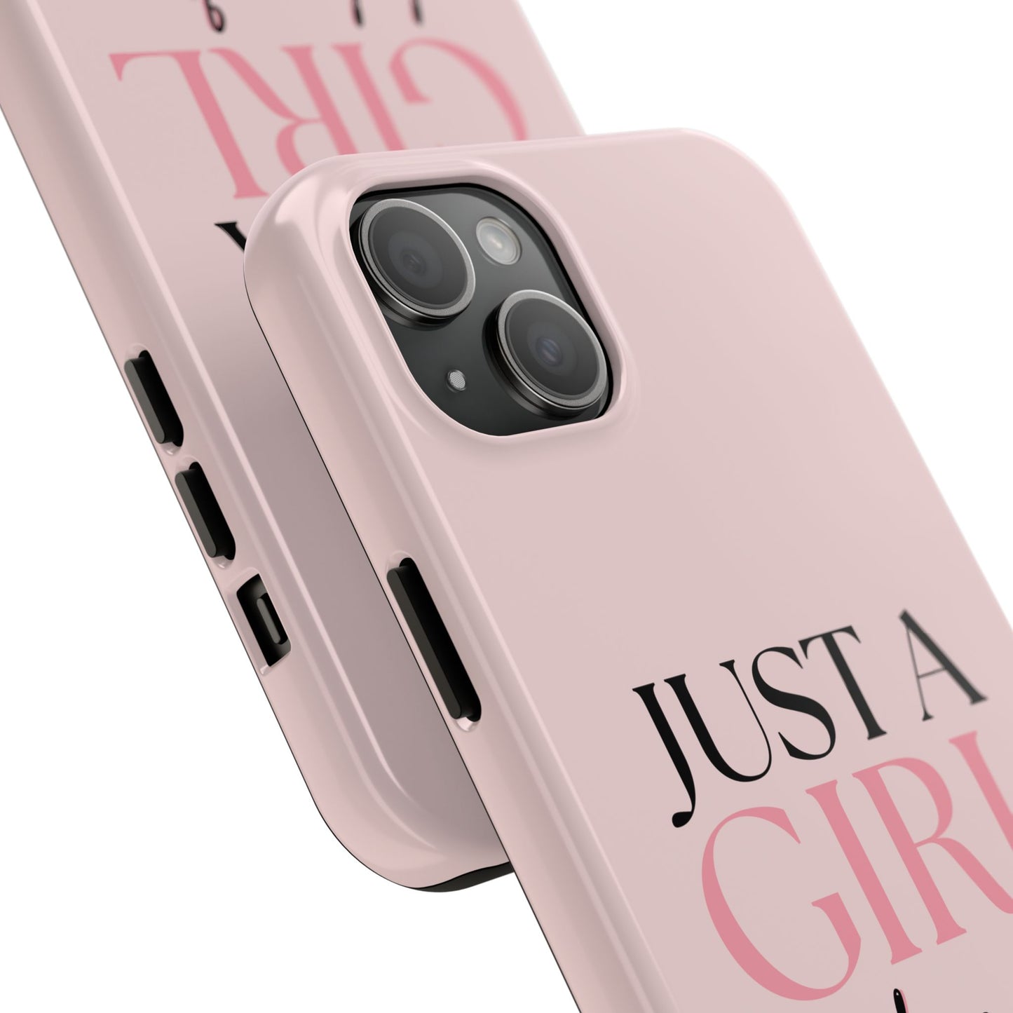 Just A Girl Trendy Phone Case