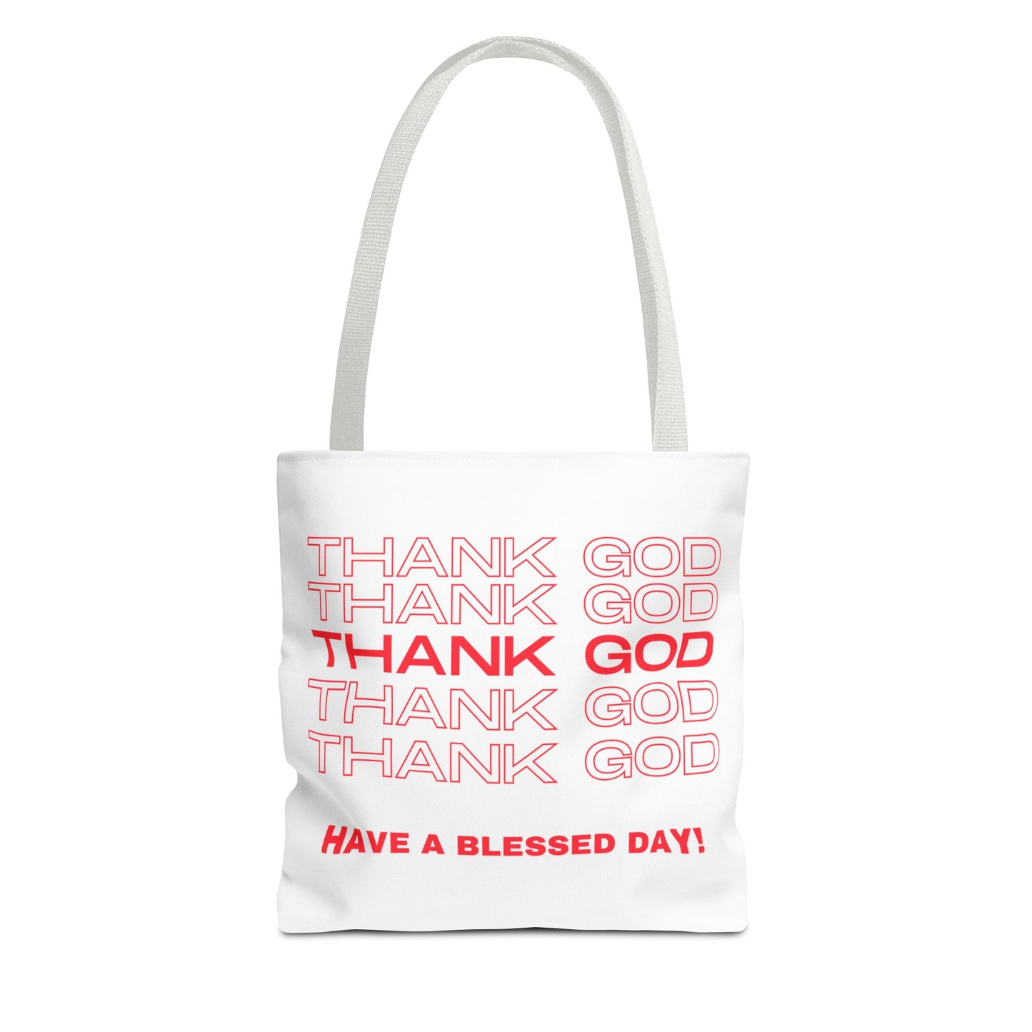 Thank God Tote Bag