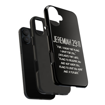 Jeremiah 29:11 Bible Verse Phone Case