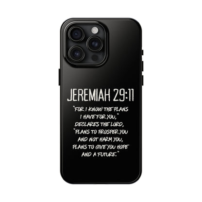 Jeremiah 29:11 Bible Verse Phone Case