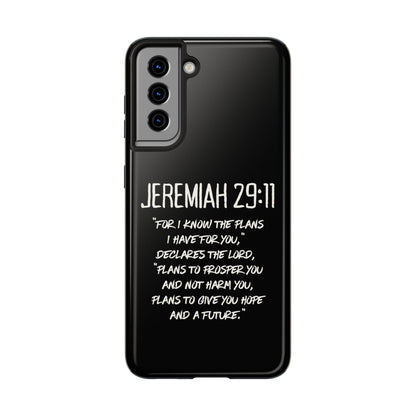 Jeremiah 29:11 Bible Verse Phone Case