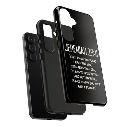 Jeremiah 29:11 Bible Verse Phone Case