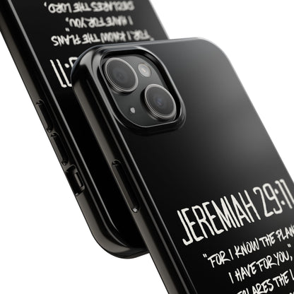 Jeremiah 29:11 Bible Verse Phone Case