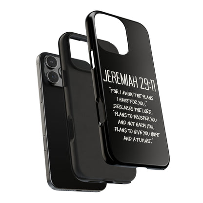 Jeremiah 29:11 Bible Verse Phone Case