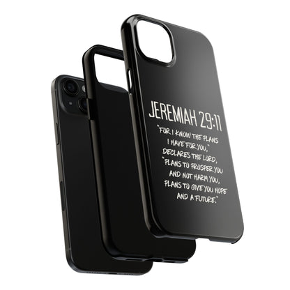 Jeremiah 29:11 Bible Verse Phone Case
