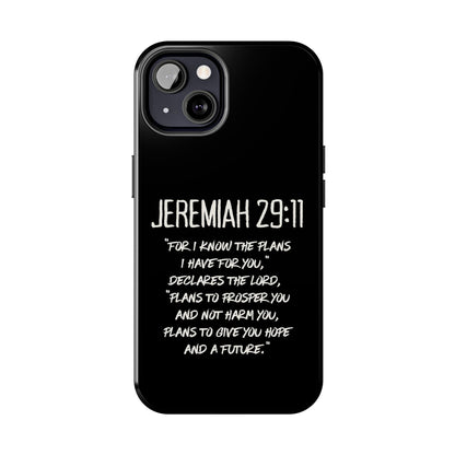 Jeremiah 29:11 Bible Verse Phone Case