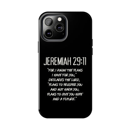 Jeremiah 29:11 Bible Verse Phone Case